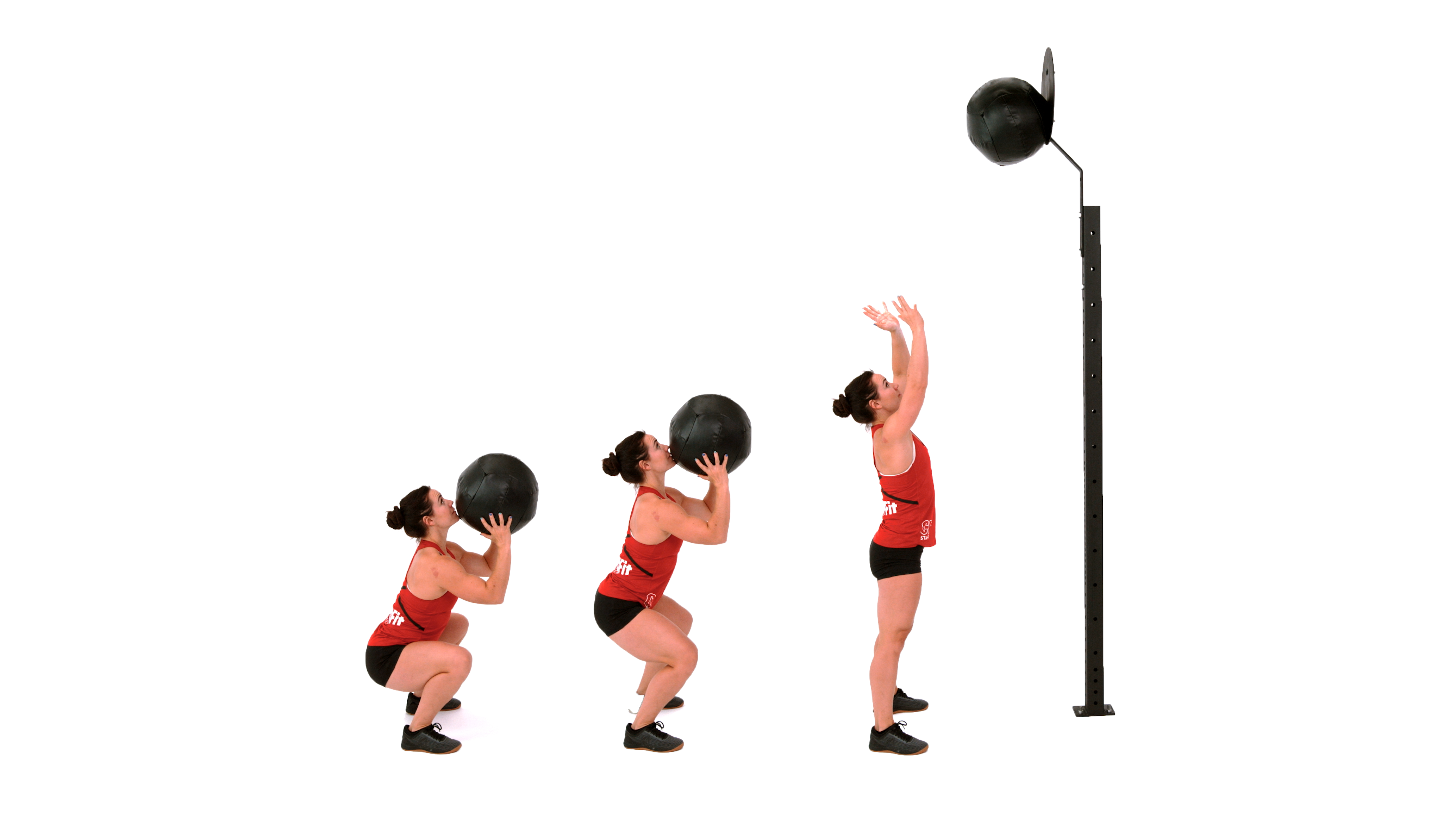 CrossFit The Wall Ball Shot Instruction Benefits Technique 