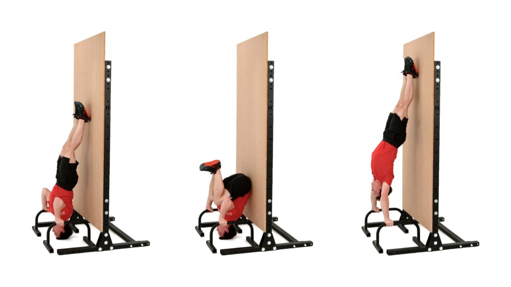 The Kipping Deficit Handstand Push-Up