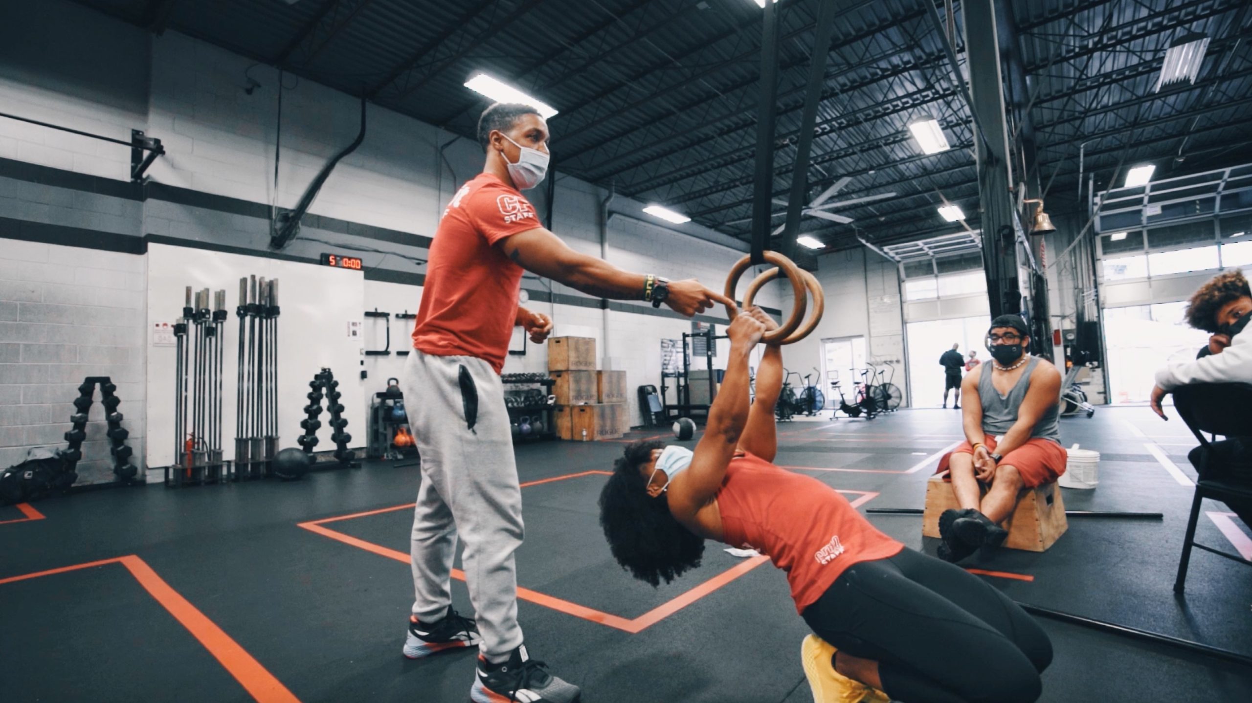 CrossFit MuscleUp Progression on Low Rings