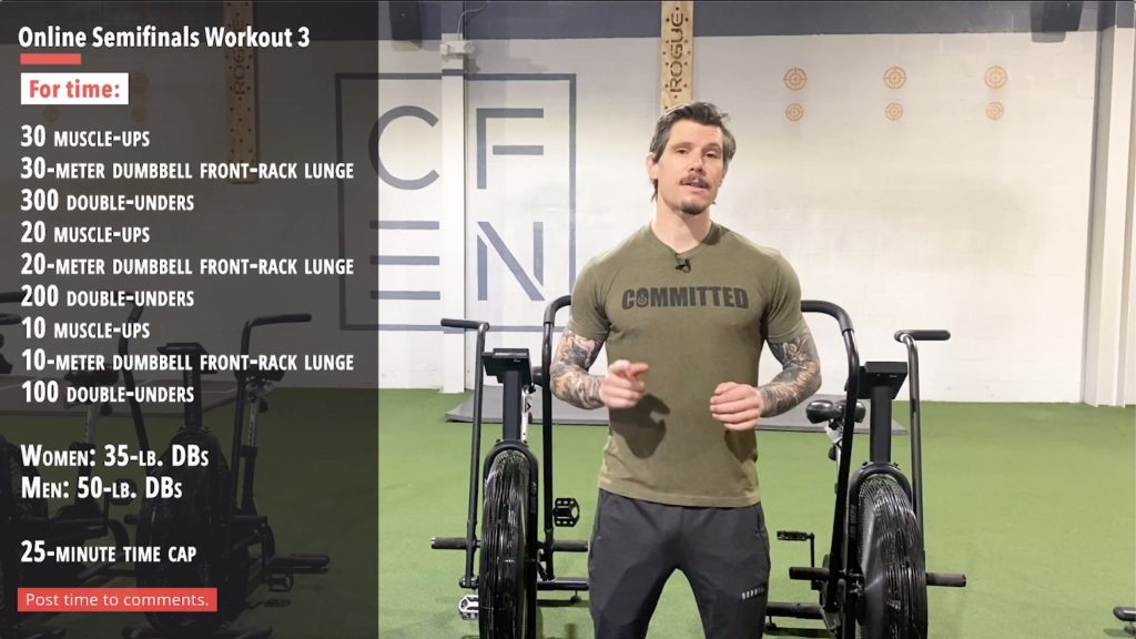 Double Dumbbell DT — WOD — Reebok CrossFit Cardiff