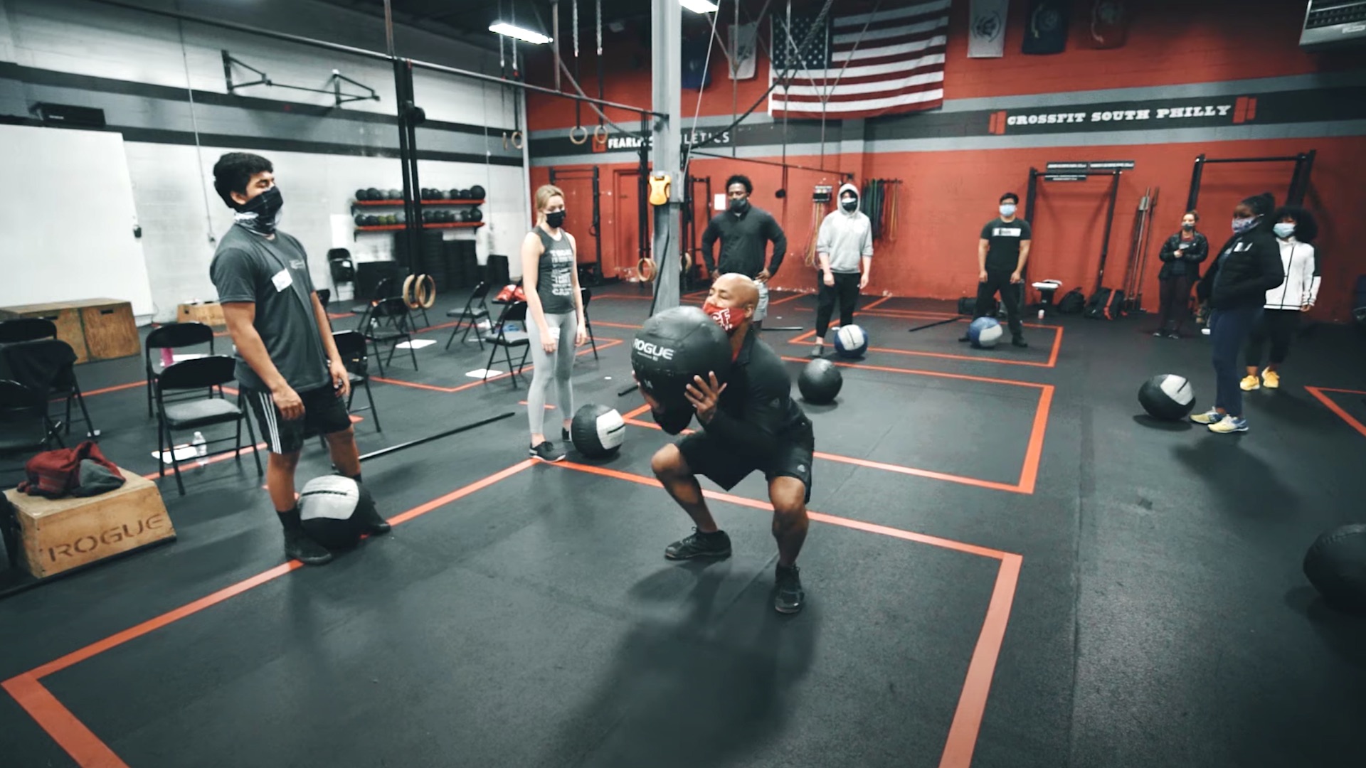CrossFit MedicineBall Clean Progression With Chuck Carswell
