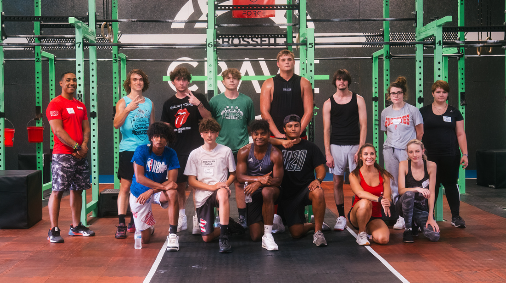 Participants at the CrossFit Scholarship Level 1