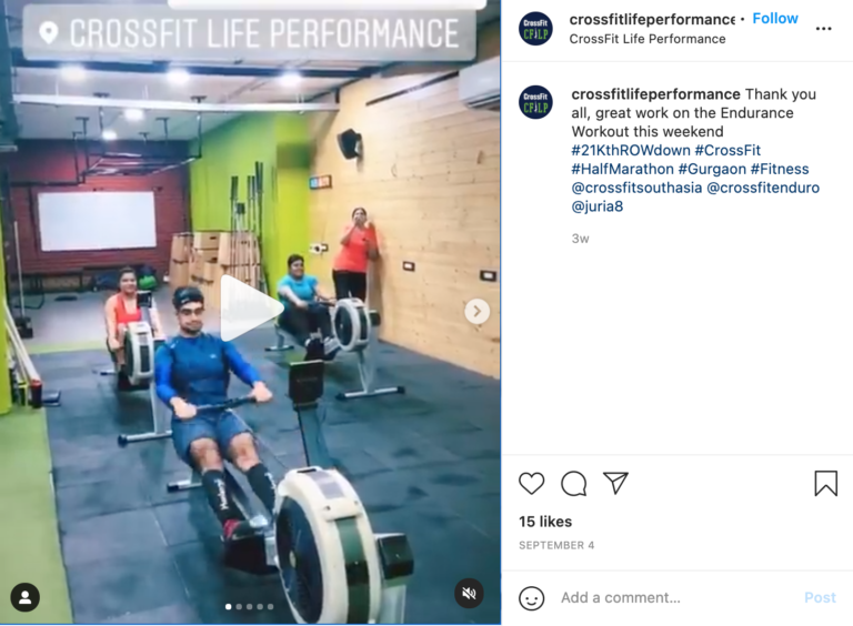 21K Row Fundraiser at CrossFit Life Performance