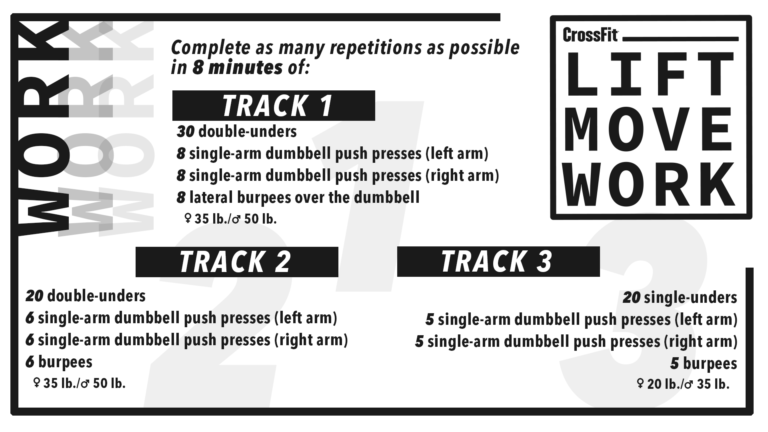 2021 Lift Move Work - Work Component