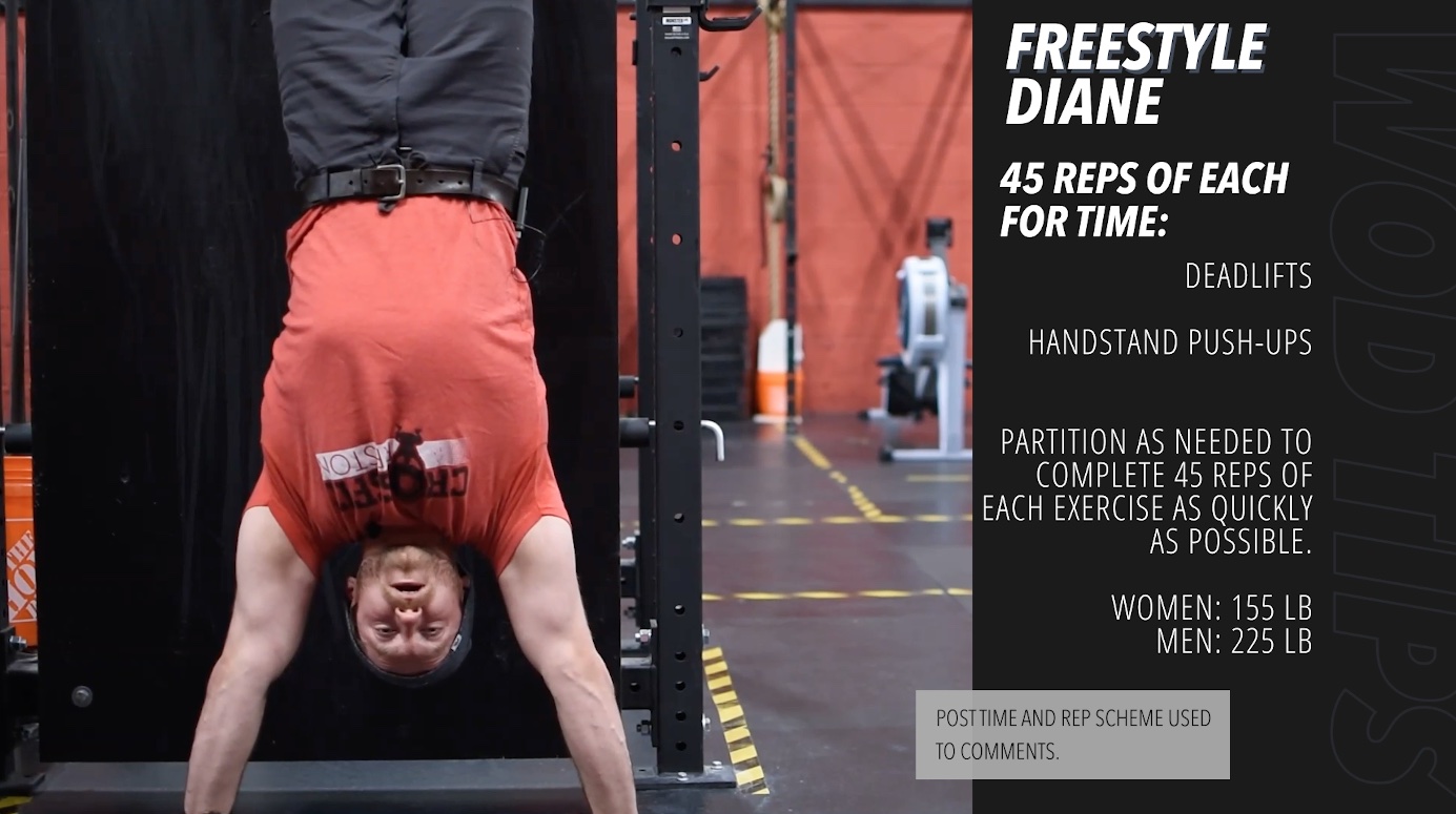 Diane crossfit workout online