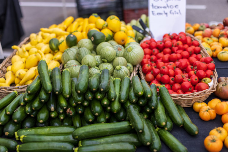 Assortment of colorful vegetables