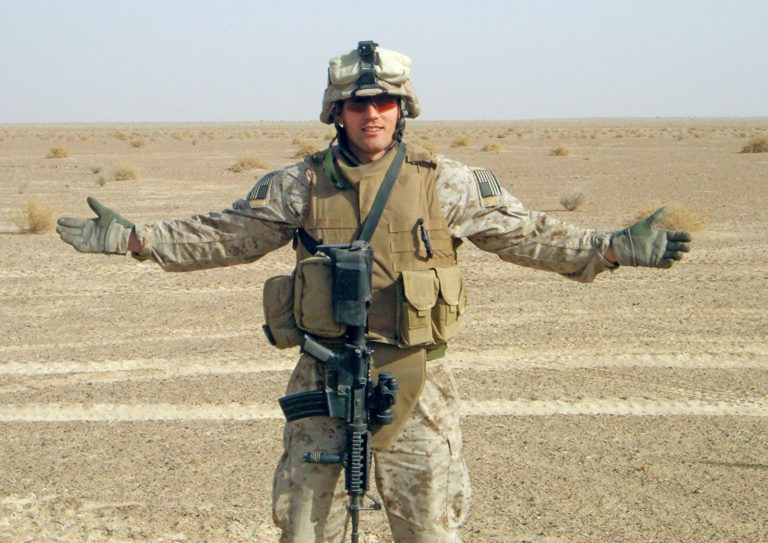 Travis Manion in military uniform