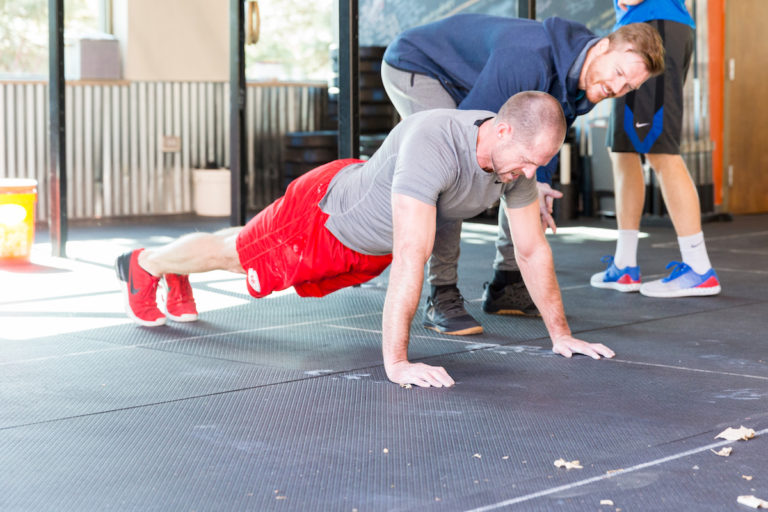 Push up reps for strength 2025
