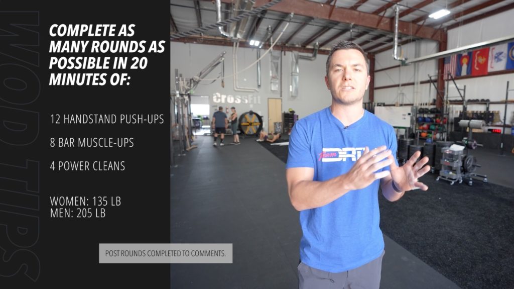 Crossfit push up workout online