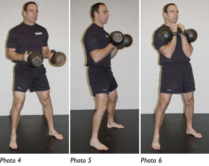 CrossFit  Double-Kettlebell Push Press and Jerk