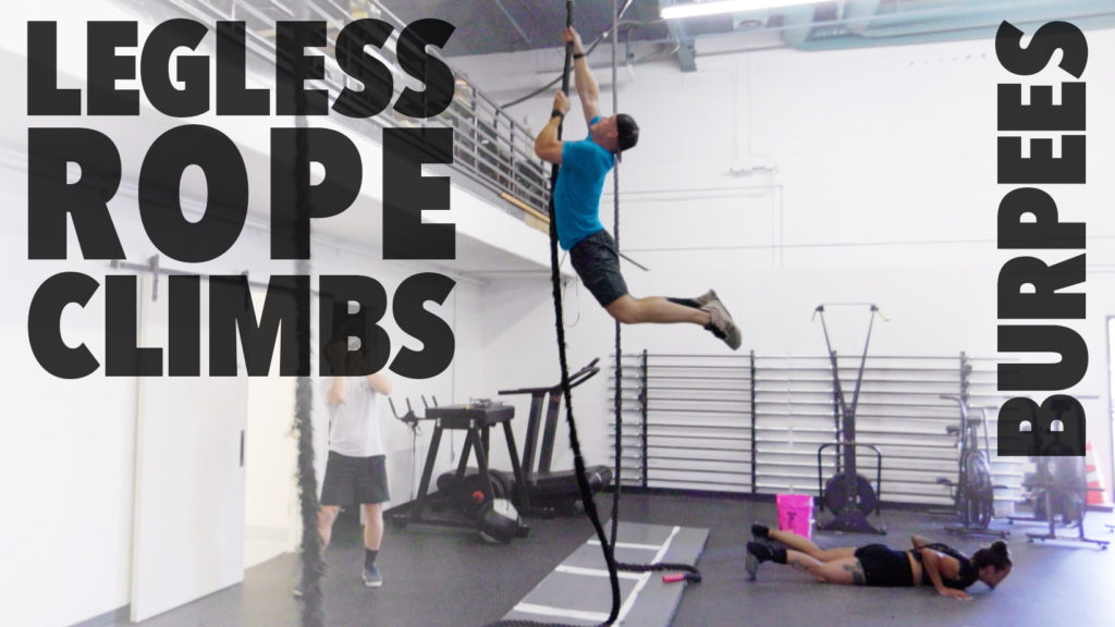 Legless rope online climb