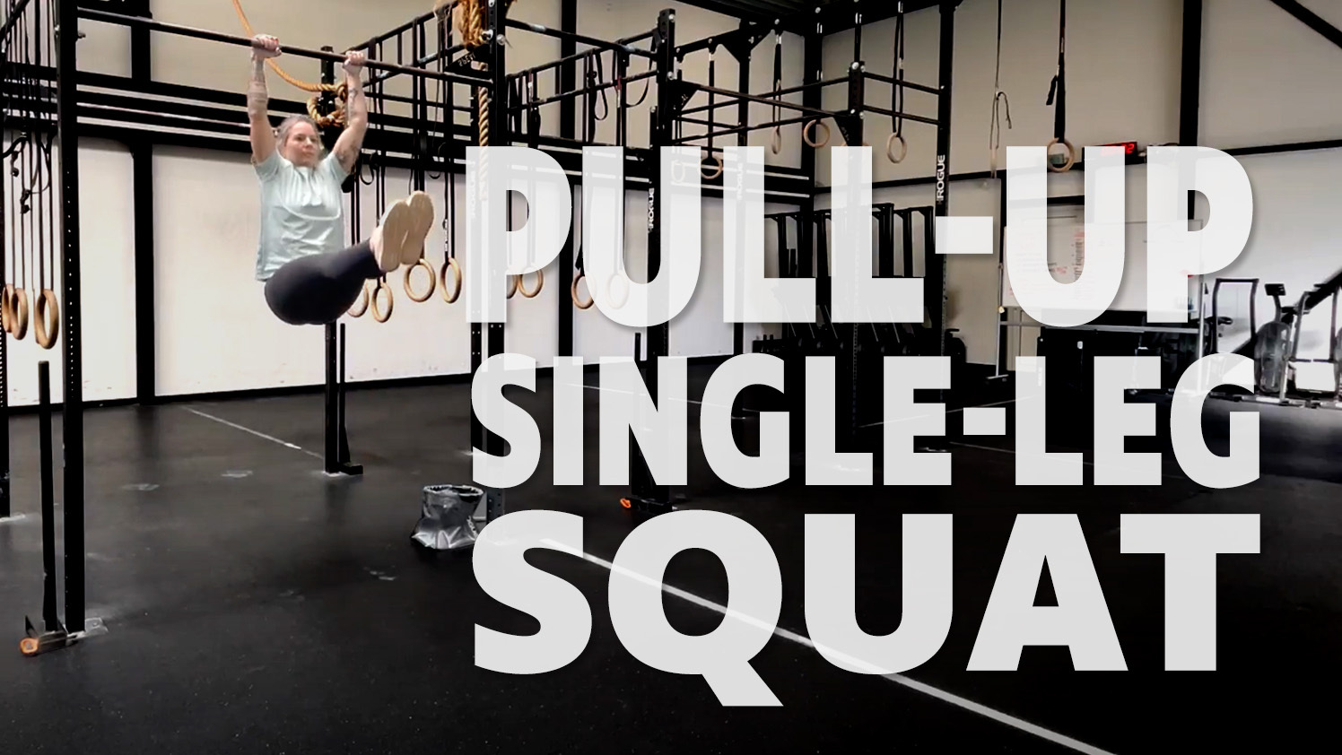 CrossFit WOD Demo LPullUps, Pistols