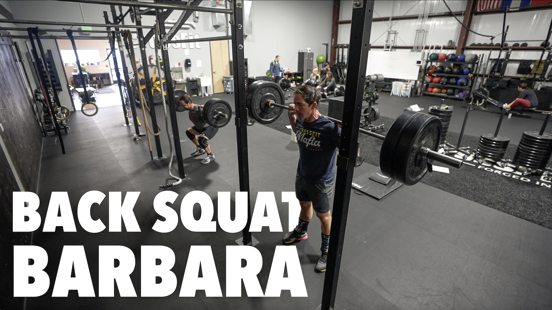 CrossFit WOD Demo Back Squat Barbara