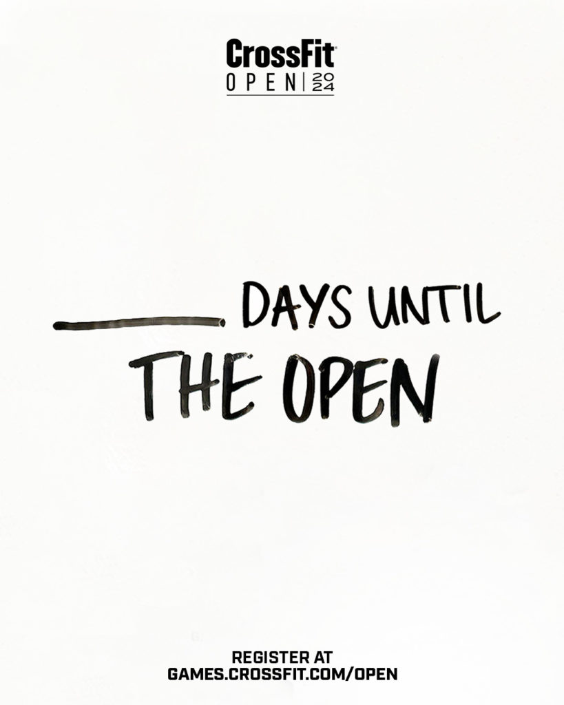 Days 'til the Open (Social Feed)