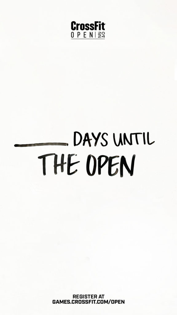 Days 'til the Open (Social Stories)