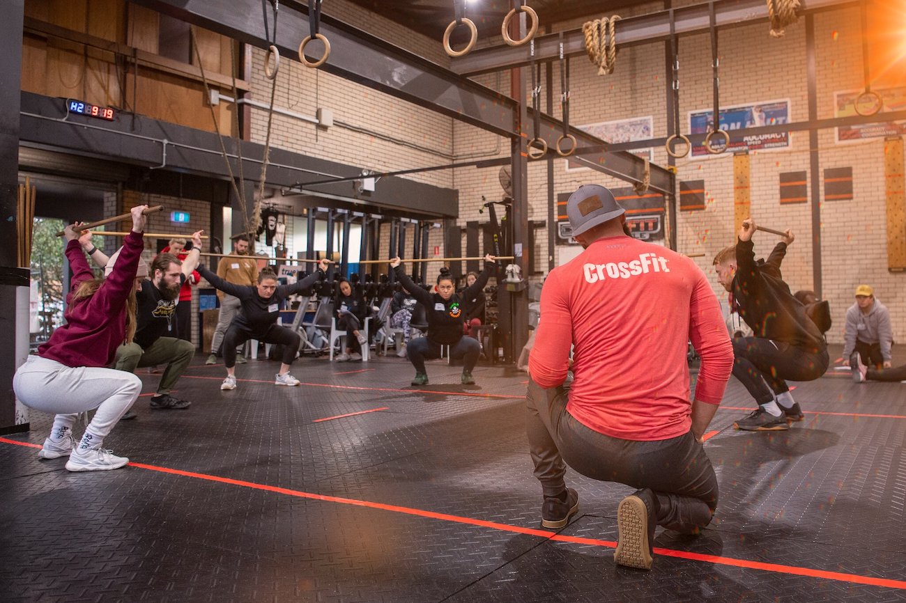 CrossFit Coach Overhead Squat