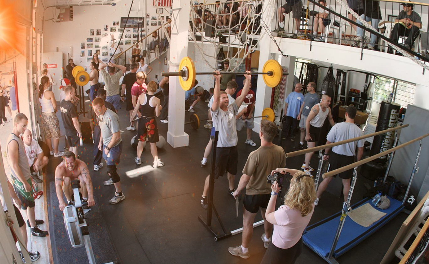The original CrossFit gym: CrossFit Santa Cruz around 2004