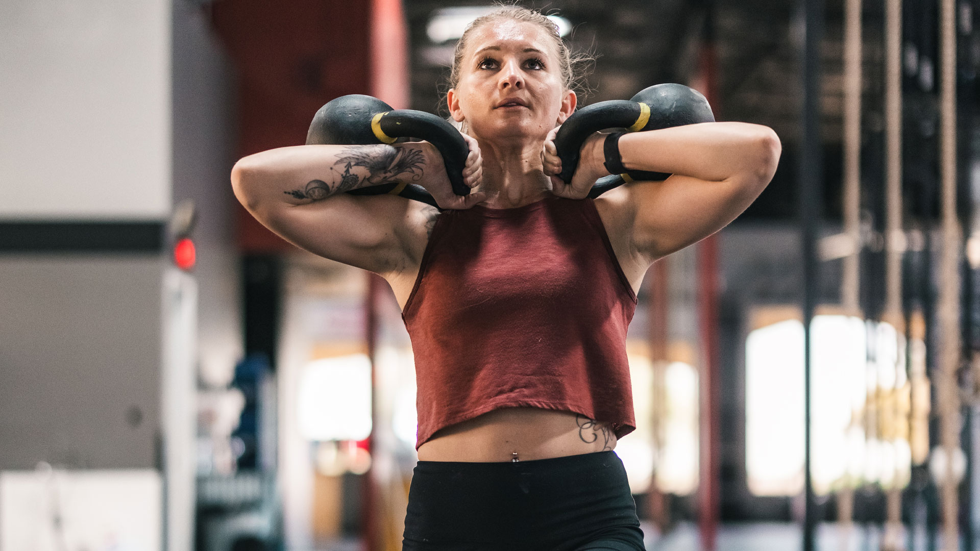Walking with a kettlebell deals