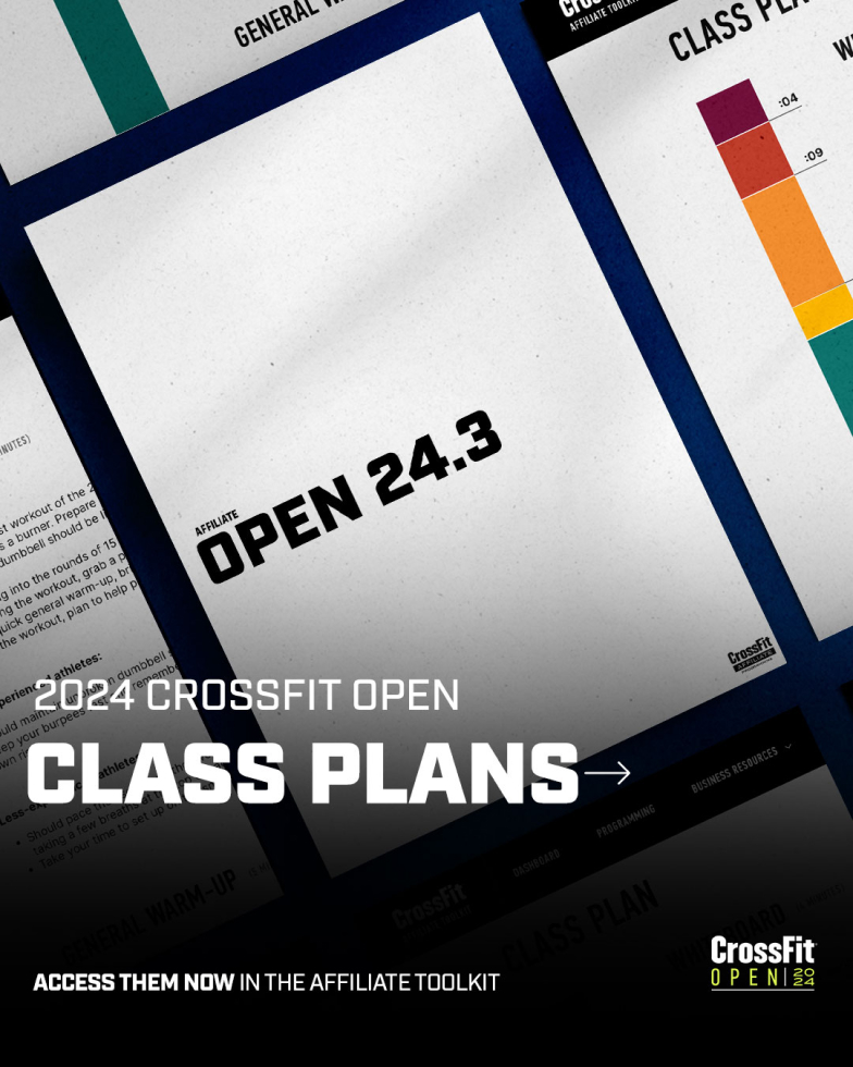 Open 24.3 Class Plan
