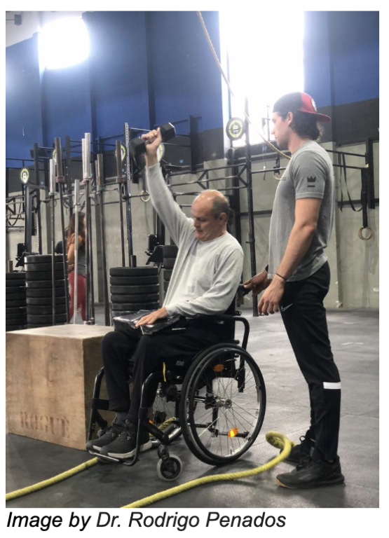 CrossFit athlete in wheelchair 1
