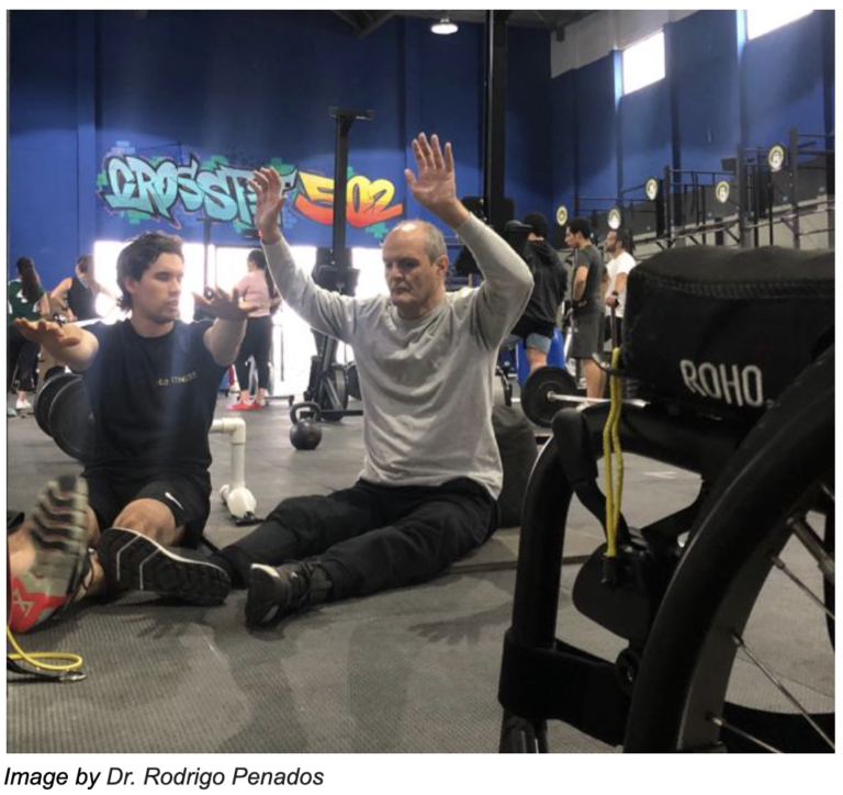 CrossFut athlete in wheelchair 5