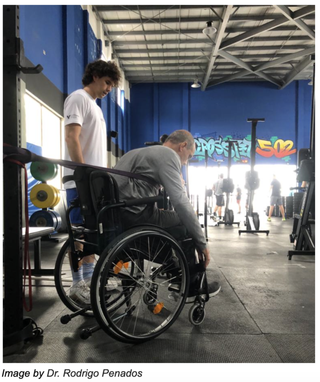 CrossFit athlete in wheelchair 3