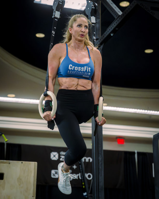 Diana Jordan at the 2025 Adaptive CrossFit Games