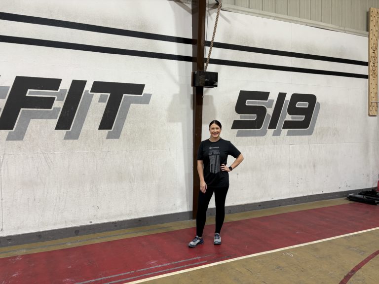 Amy Smiley at CrossFit 519
